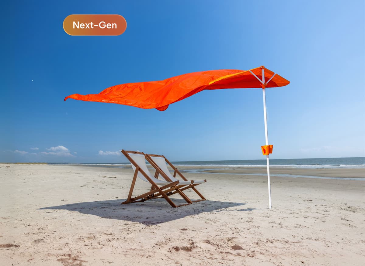 ShoreShade Sail (Sunrise Orange)